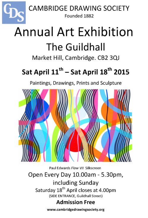 Cambridge Drawing Society poster